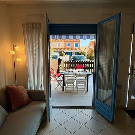 House For 5 With Air Conditioning, Parking & Terrace Nyaraló Frontignan